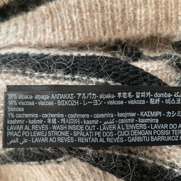 NWOT Massimo Dutti Alpaca Wool Mix Sweater - Picture 7 of 8